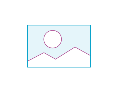 Icon mit einem stilisierten Gebirge und einer Sonne
