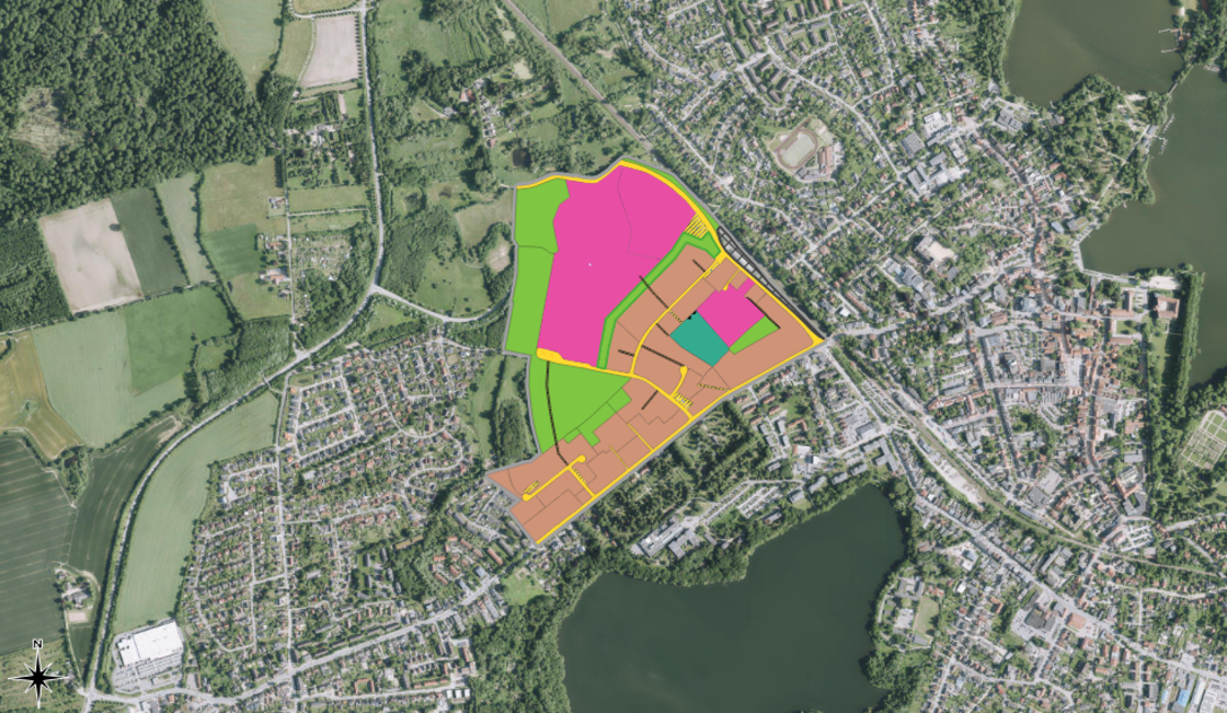 Bauleitplan von Eutin