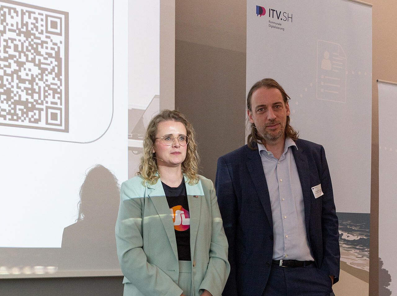 Eileen Fobian und Christoph Schweizer beim ITV.SH Forum 2026