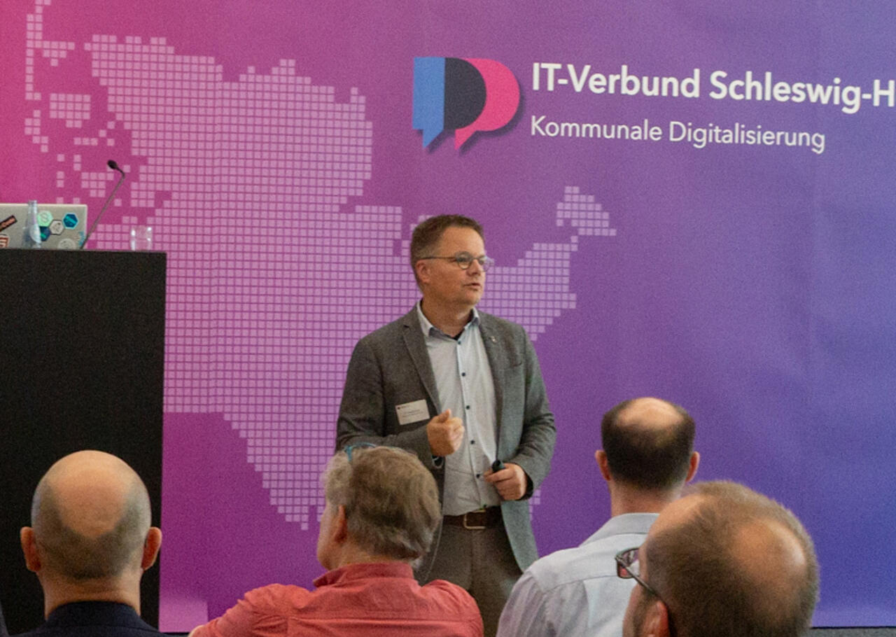 Dr. Moritz Karg beim ITV.SH Forum 2026