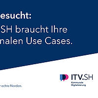 Aufforderung: Ideen gesucht: X-Road SH braucht Ihre kommunalen Use Cases mit den Logos des ITV.SH und der Staatskanzlei.