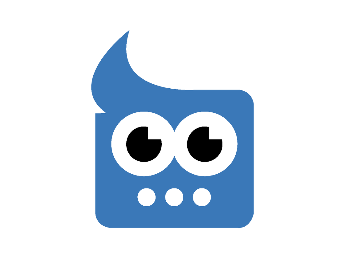 Logo des Chatbots Govii: ein Roboterkopf.