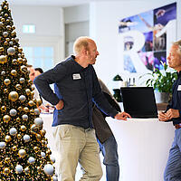 Besucher des ITV.SH Forums im Gespräch