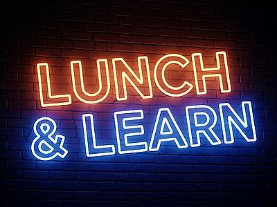 Neon Schrift "Luch & Learn"
