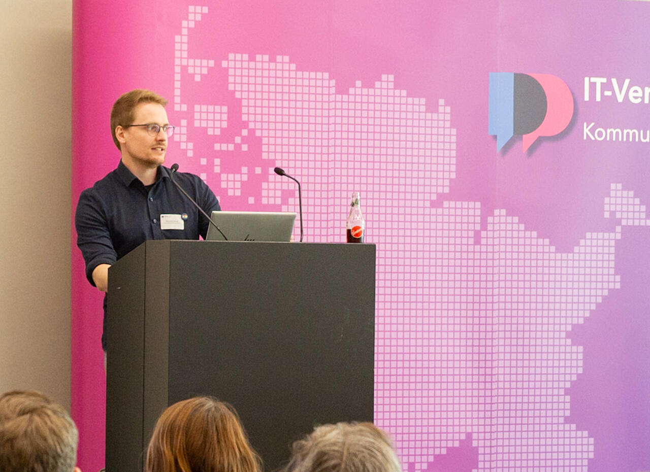 Maximilian Prösch beim ITV.SH Forum 2026