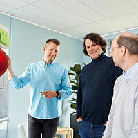 Führungspersonal des ITV.SH im Gespräch